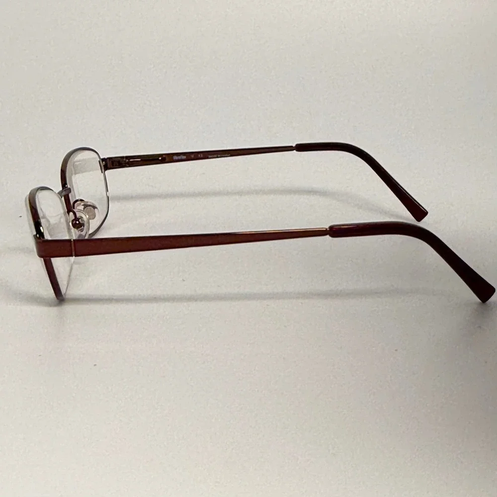 Sferoflex 2591 494 Copper Brown Oval Metal Eyeglass Frames 53-18-135